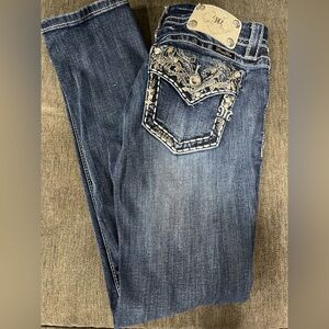 Signature Women's Dark Blue Skinny Jeans